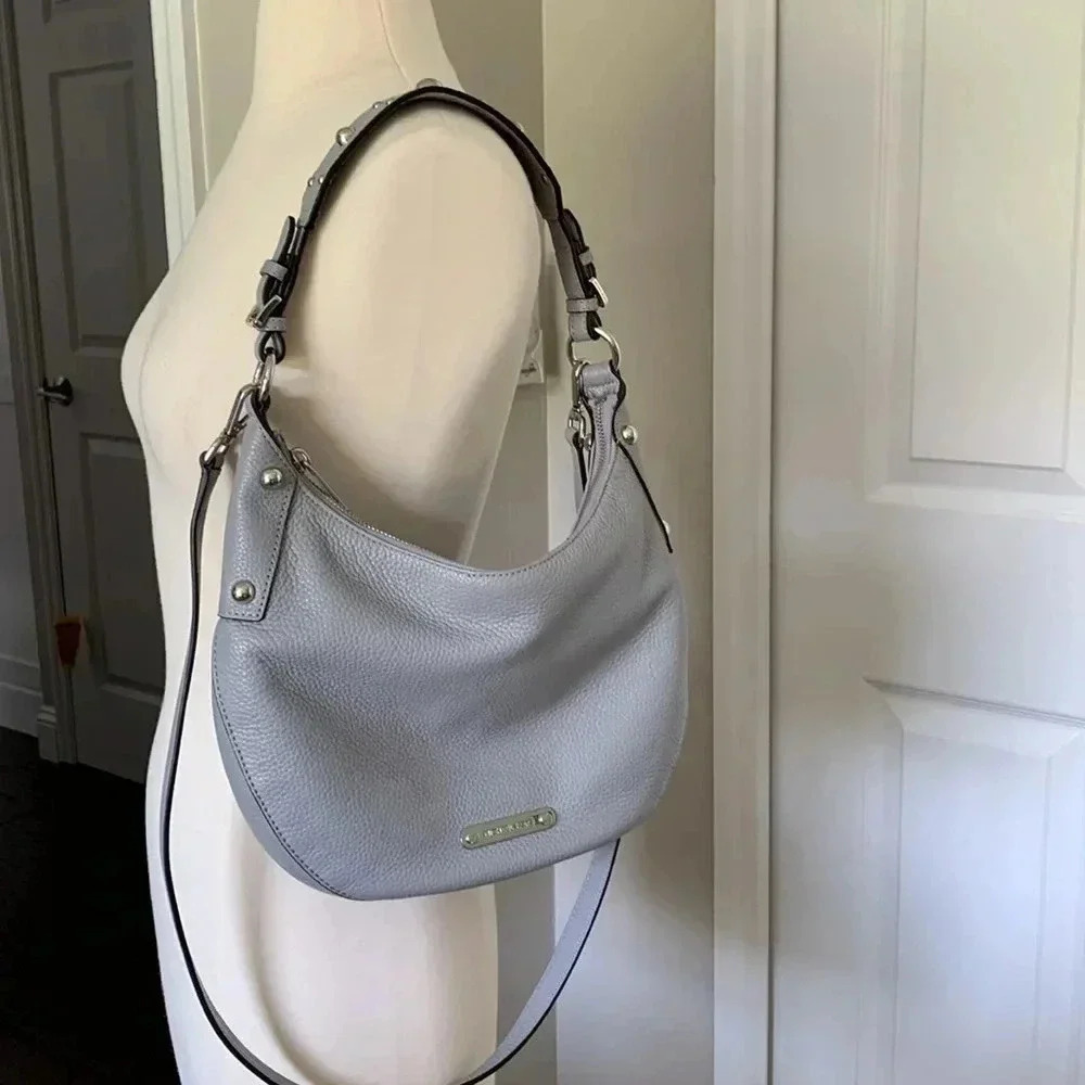 Michel Kors Hayes convertible shoulder bag - Dove Gray